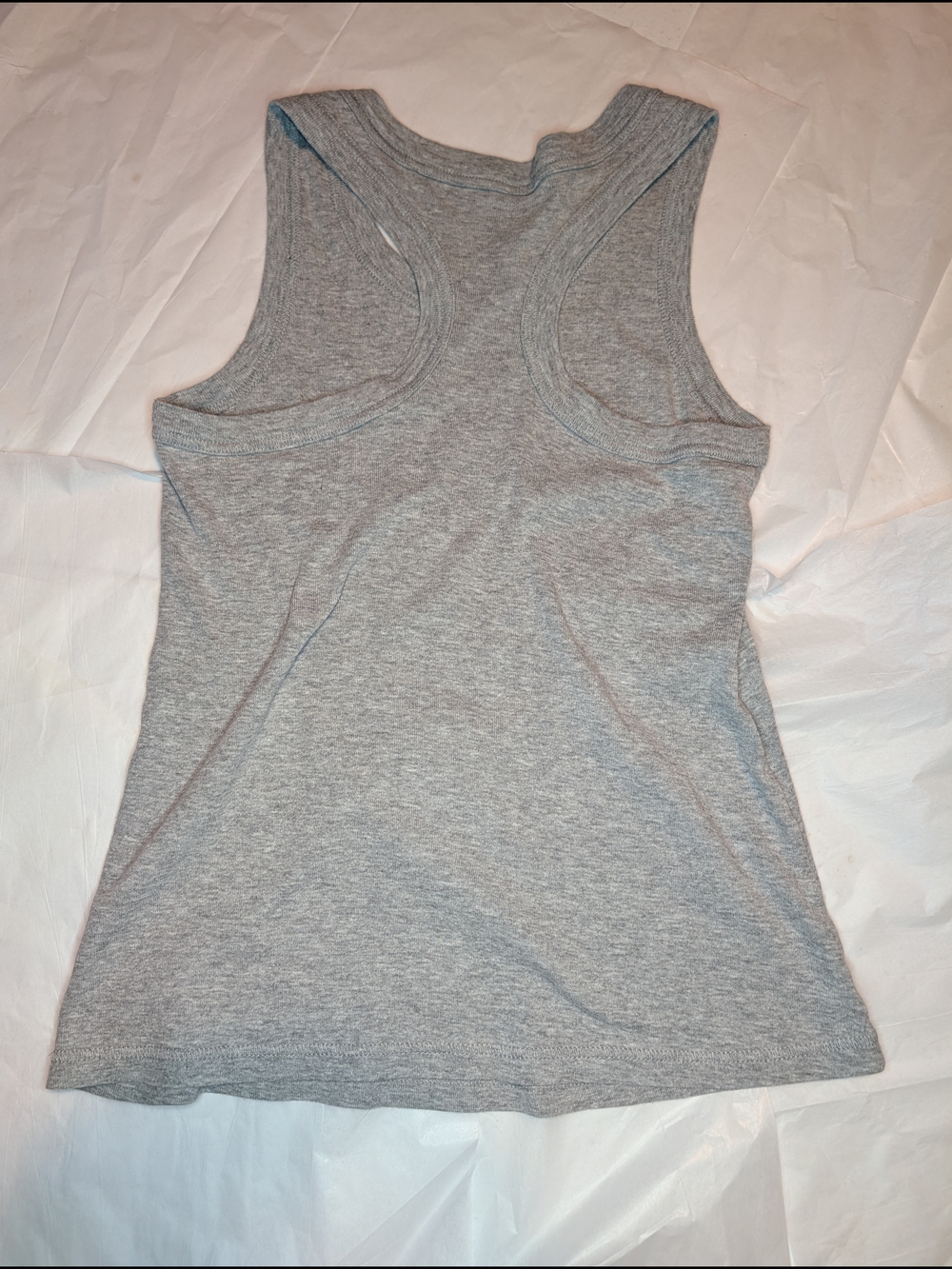 Fabletics Heather Gray Racerback Tank - Picture 3 of 3